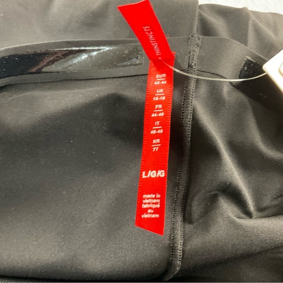 KKP TUMMY CONTROL HIGH WAISTED MID-THIGH WOMEN’S SHAPEWEAR SIZE: LARGE / BLACK - Picture 5 of 10